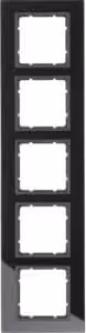 Berker 10156616 Cornice in vetro nera Berker B.7