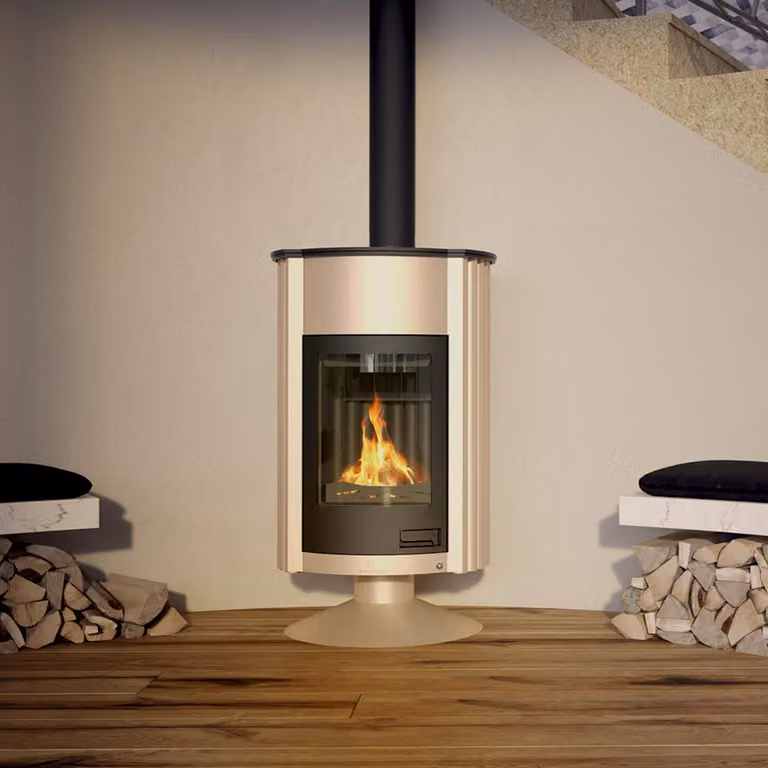 Termocamino HS FLAMINGO MASTERFLAMME Grande II - crema