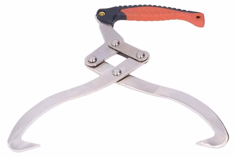 Pinza in legno con gancio di presa, impugnatura antiscivolo, 43 cm, 753 g