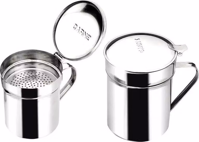 Ibili Azione olio di pesce in acciaio inox 500ml Argento Argento Taglia unica