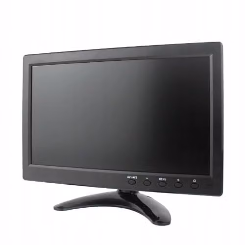Rosfix Display per Microscopio 10,1" – Schermo LCD 1024x600, HDMI/VGA/USB/AV/BNC | Montaggio su Supporto | Uso Didattico, Industriale, Medico | Monitor per Microscopi