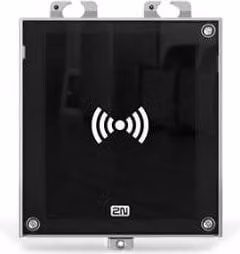 2N 9160344 Access Unit 2.0 Lettore Controllo Accessi RFID 125kHz 13.56MHz NFC PoE IP54 IK08 colore Nero