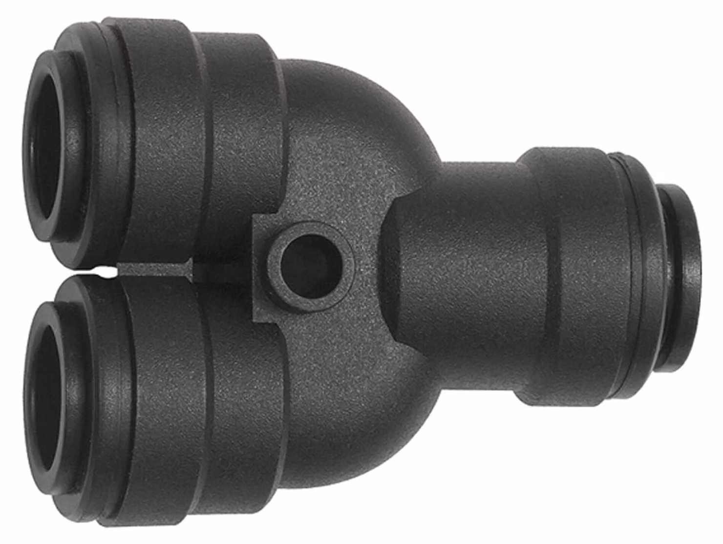 Raccordo a Y Riegler in POM, per tubo esterno Ø 15 mm