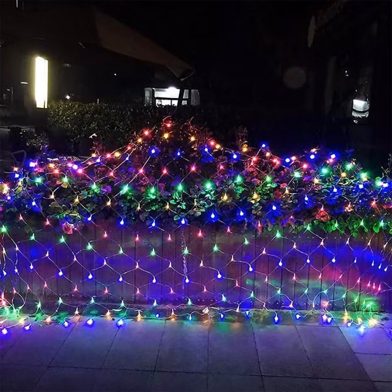 Ghirlanda luminosa da 240 luci Luci natalizie multicolori