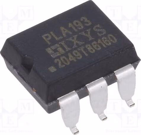 1 relè: semiconduttore 50Ω PLA193S. Relè monofase, massimo 600 VAC. Corrente di pilotaggio: 50mA - 100mA