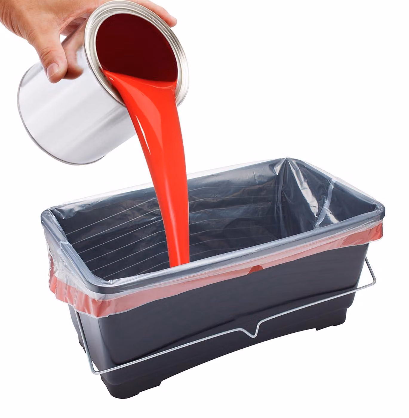 ProDec, confezione da 10 sacchi in plastica riciclata da 25 litri per verniciatura