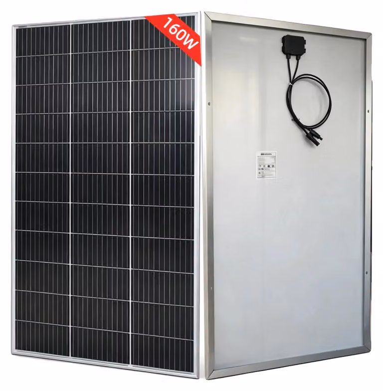 Pannello solare, alta efficienza, versatile, 1 pannello da 160W