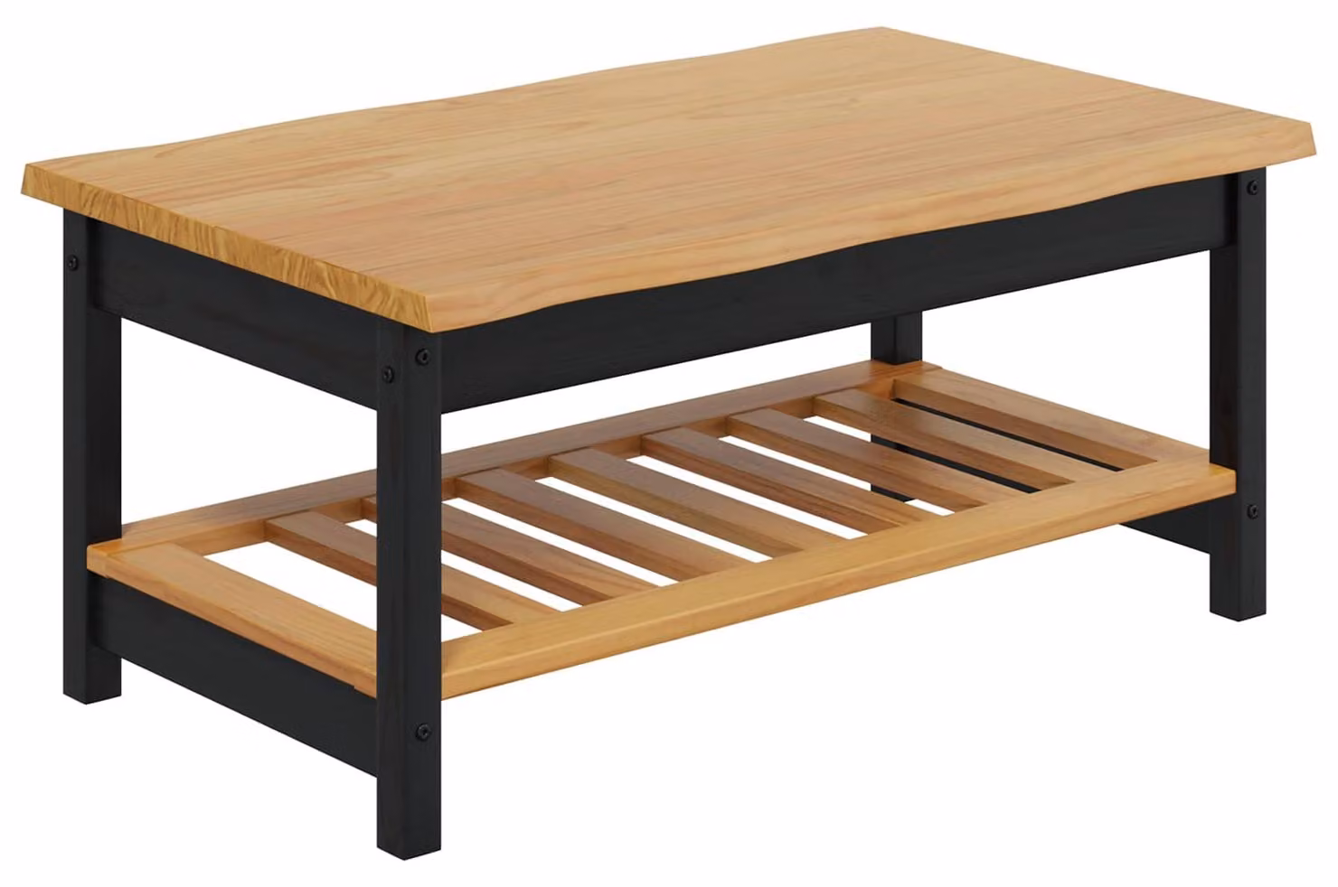 Tavolino EKAI, colore nero, dimensioni 100 x 60 x 45,5 cm