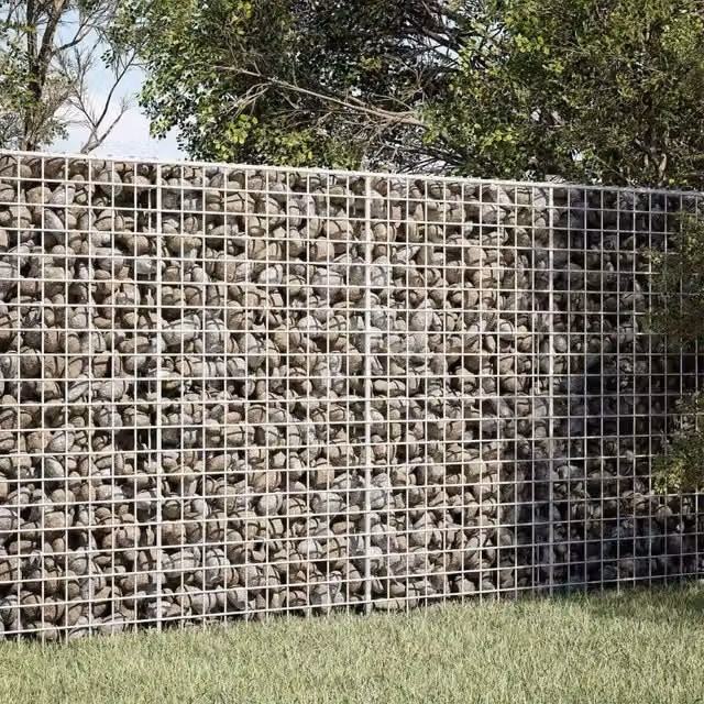 Gabion con Filo da 3,5 mm e Maglia da 5x5 cm 150x100x100 cm 3462429