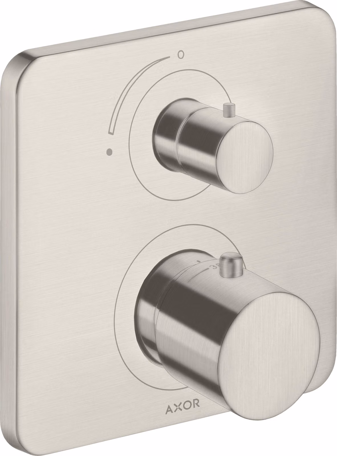 hansgrohe AXOR Citterio M thermostat encastré avec vanne d'arrêt, 34705800, 34705800