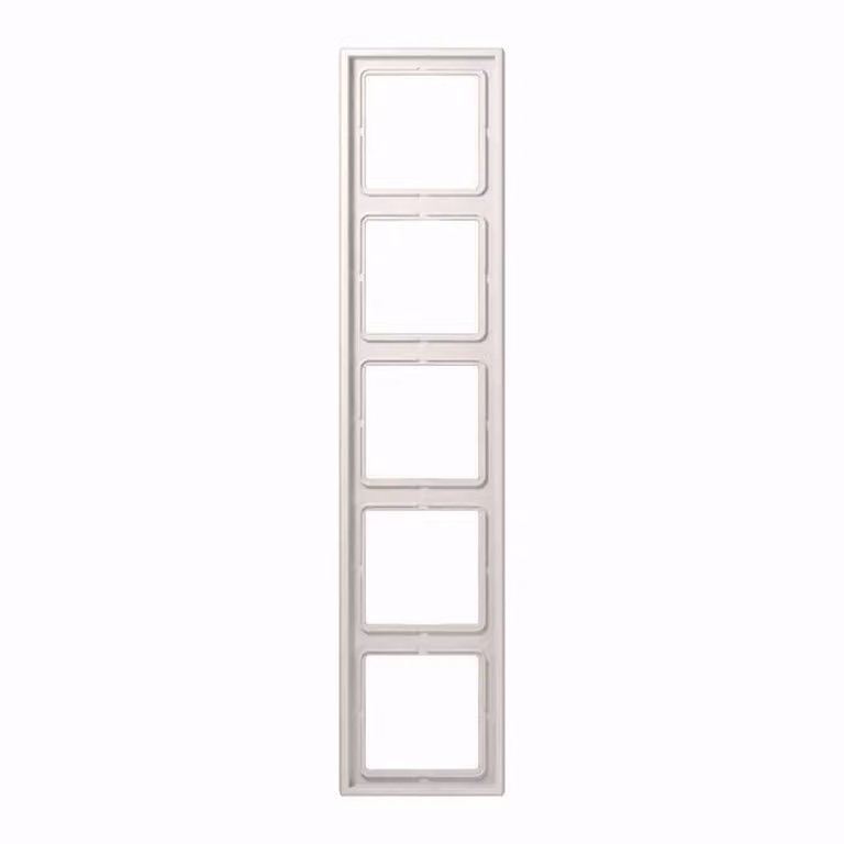 Jung LS 985 WW Telaio di copertura a 5 canali bianco alpino LS990