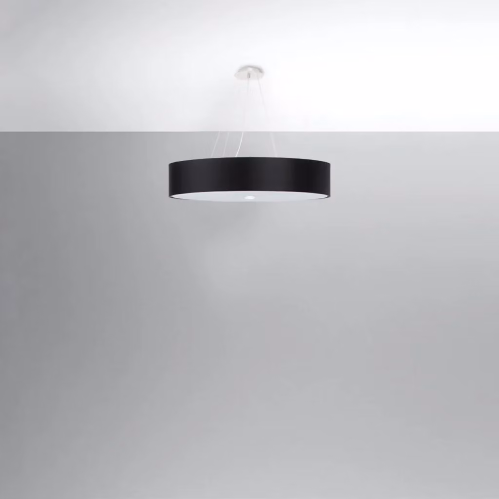 Lampadario a sospensione SKALA 70 Sollux Lighting bianco con altezza regolabile – 2