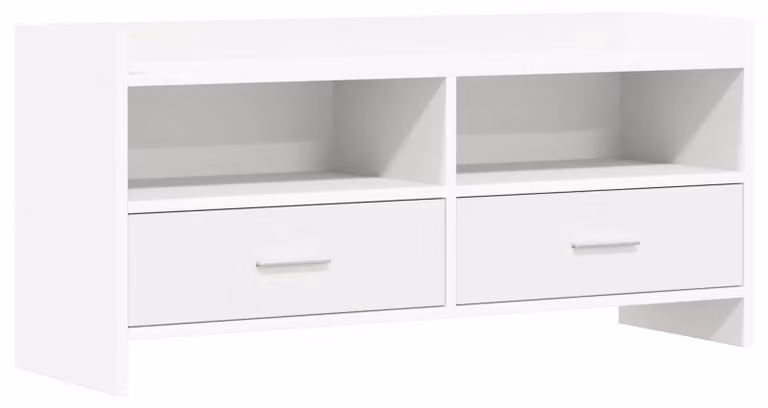 Mobile TV 100 x 33 x 47 cm Bianco Legno composito