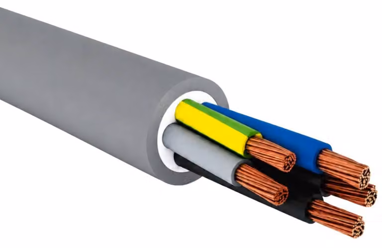 Cavo Elettrico Multipolare FG16OR16 10 Metri - Sezione Conduttore 5G6mmq