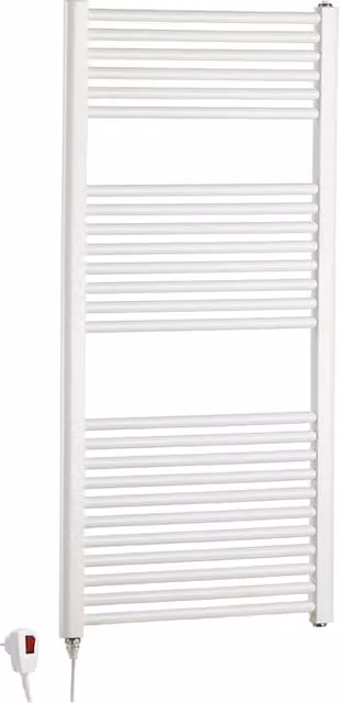 Scaldasalviette Elettrico Con Resistenza Termolimitata H. 1200