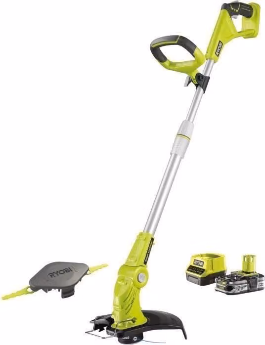 RYOBI - 18V ONE+ HYBRID Grass Trimmer - 25-30 cm Cutting Diameter - 1 x 1.6 mm Line Diameter + 2.5 Ah Battery & Charger + RAC155 - RLT1831H25FPK