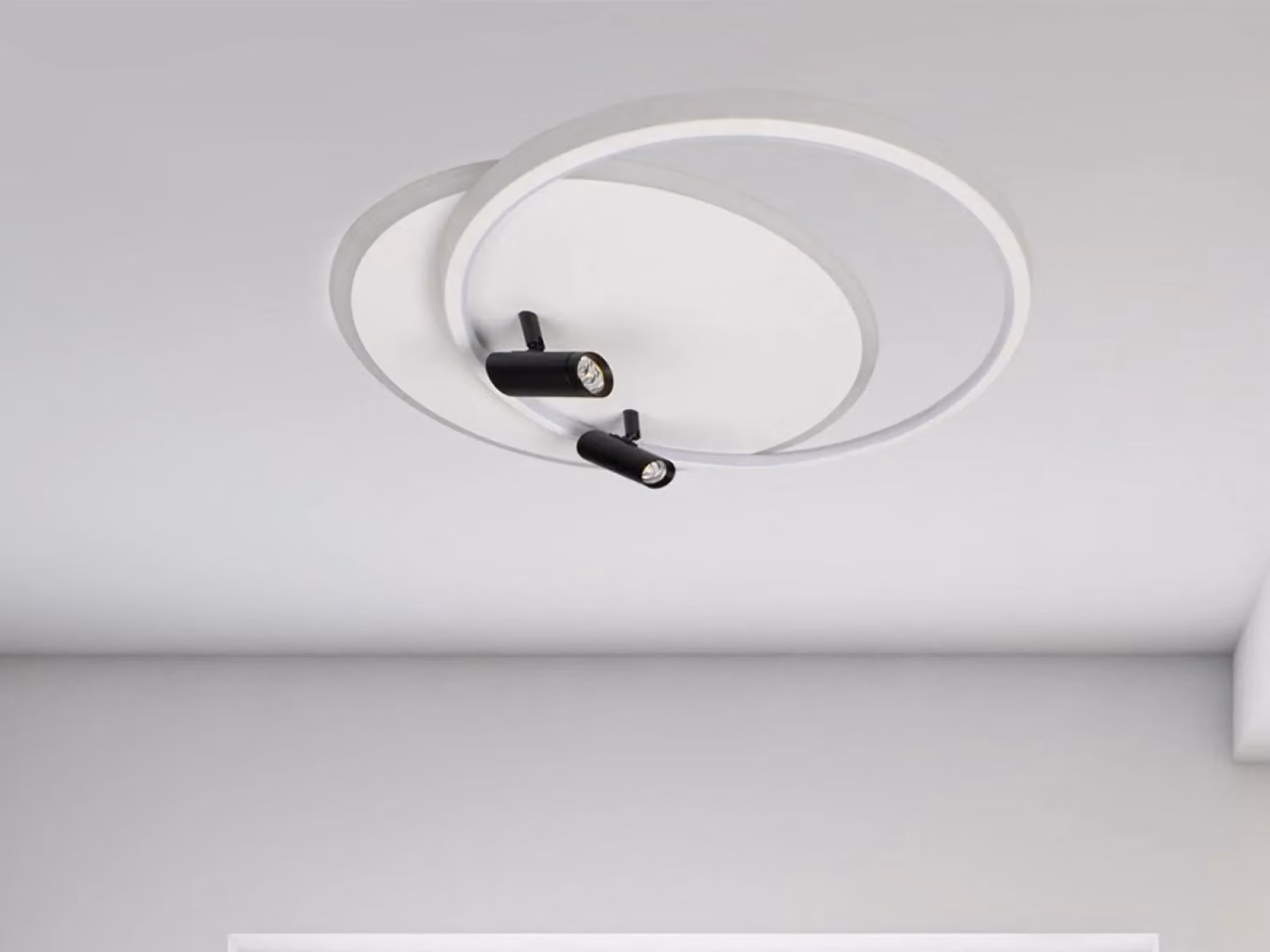 Lampada a soffitto a LED con telecomando, 65W - TB1310/WB