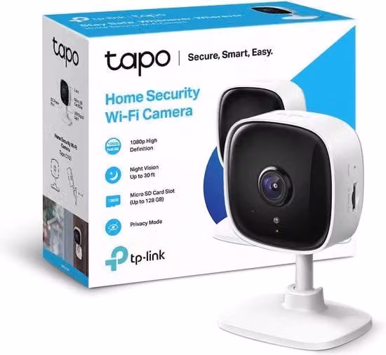 Cubo di Sicurezza IP per Interno Bianco con Video Live in Alta Definizione 1920 x 1080 Pixel
