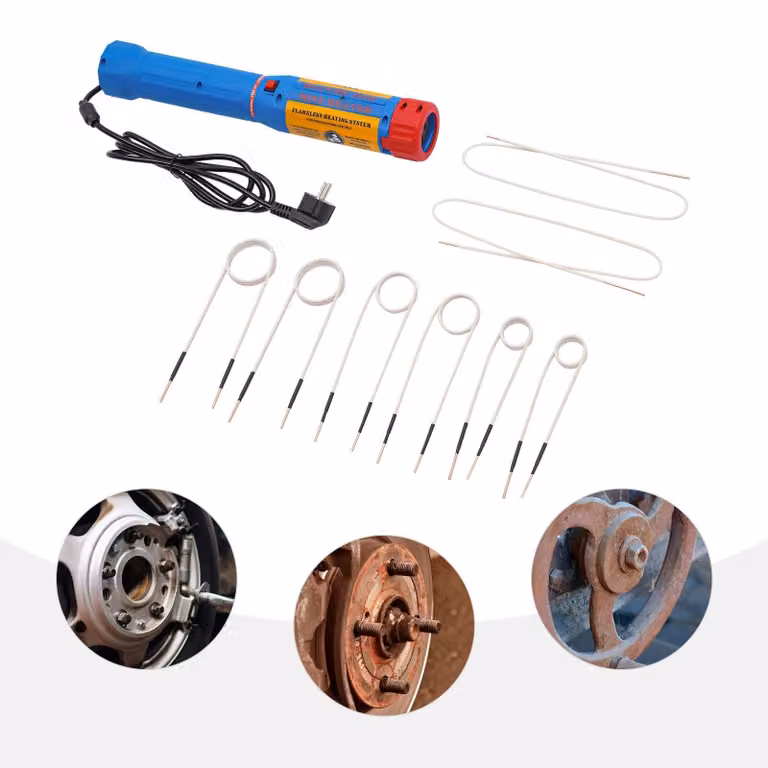 Riscaldamento a induzione - Riscaldatore a induzione - Riscaldamento magnetico - Riscaldatore portatile - Potenza: 1100W