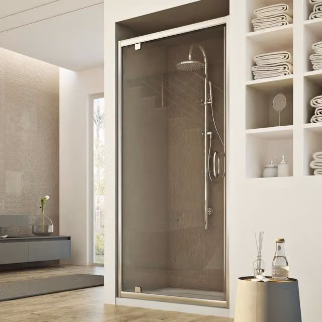 Porta Doccia 70CM H185 trasparente mod. Sintesi 1 Anta