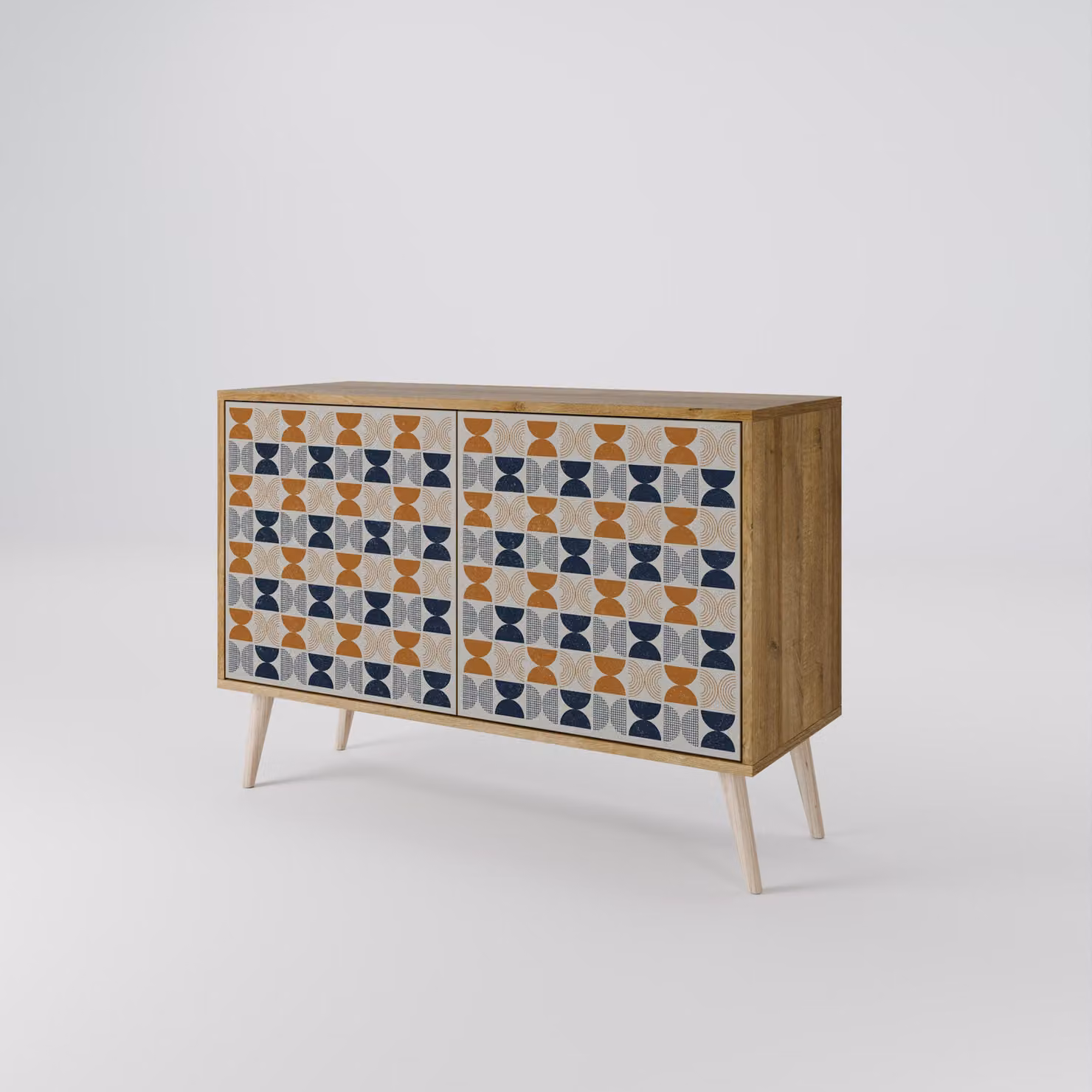 Cassettiera Spacerebels a 2 ante - credenza cassettiera - credenza alta - mobile guardaroba - soggiorno camera da letto - 57,5×111×42 (HxLxP)