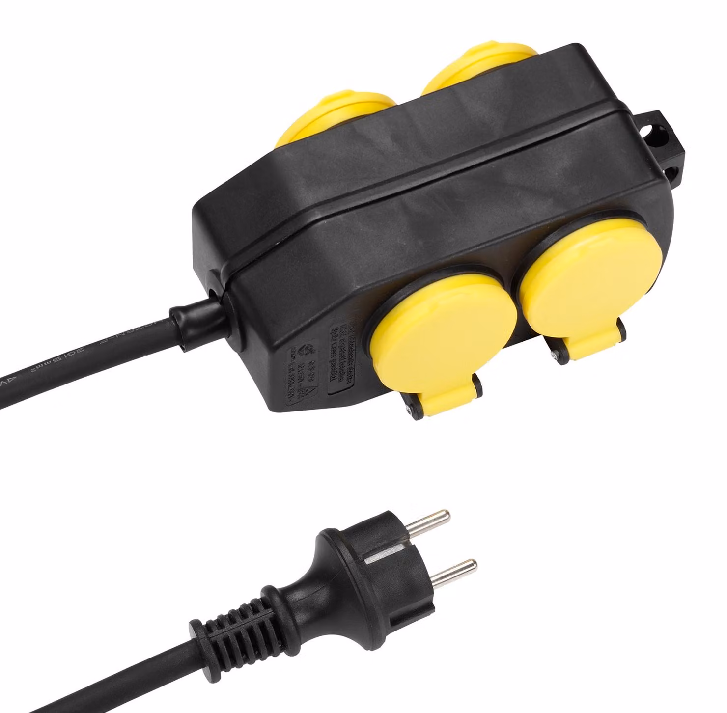VIVanco™Miltipresa Da Esterno Con 4 Prese Schuko