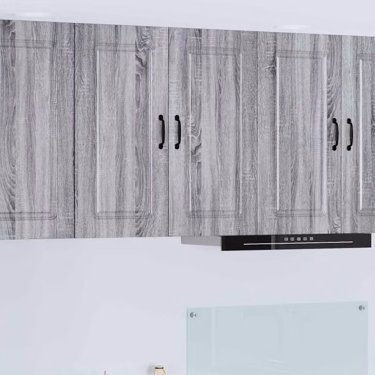 vidaXL Pannello per lavastoviglie incasso Kalmar Grigio Sonoma, L: 80 cm, P: 31 cm, H: 80 cm