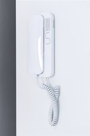 Citofono CYFRAL SMART 5P bianco universale (4,5,6) per sistemi citofonici analogici