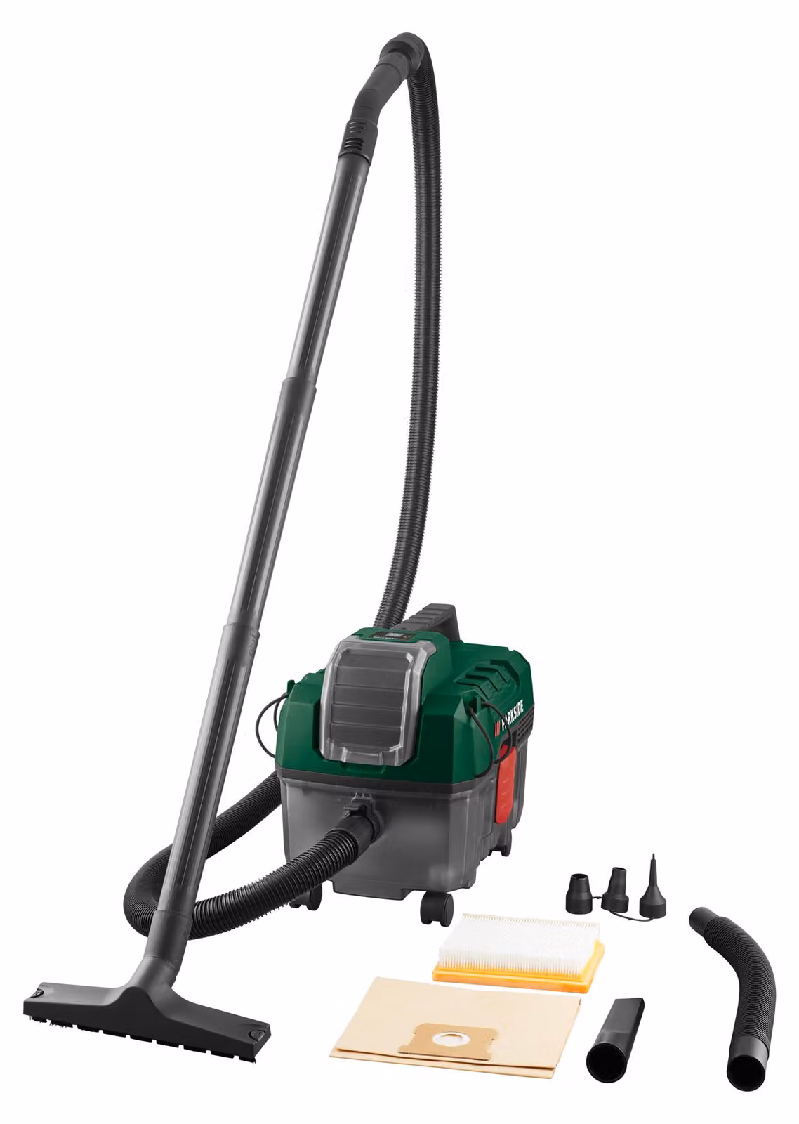 PARKSIDE® Aspirapolvere a batteria da 20 V per liquidi e solidi «PAWD 20-Li A1», senza batteria – senza caricabatterie