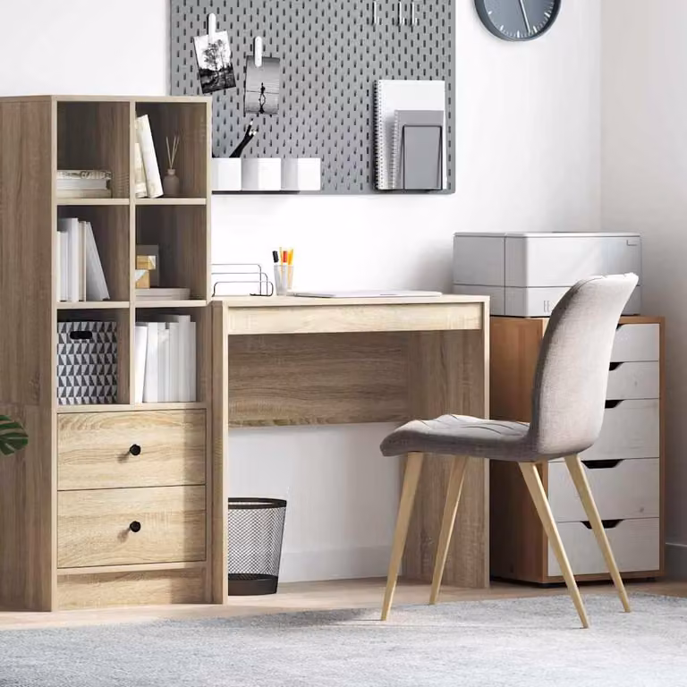 Maison Exclusive - Scrivania in rovere Sonoma 80 x 40 x 76 cm