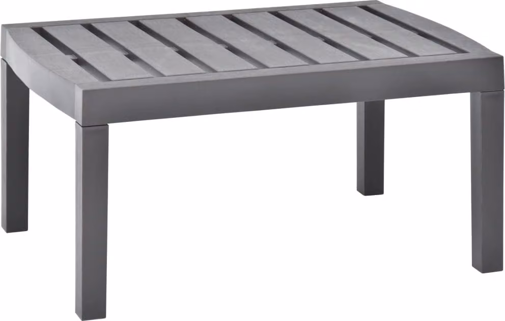 Maison Exclusive - Tavolo da giardino Mokka 78x55x38 cm Plastica