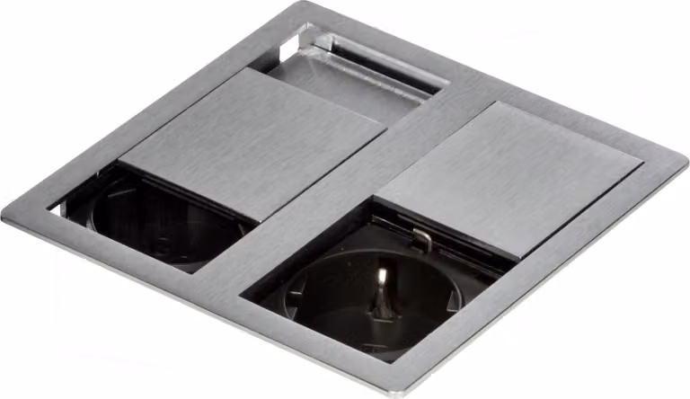Presa di corrente per cucina VersaHIT, presa di corrente da incasso per cucina IP54, piano di lavoro