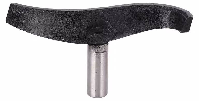 Support curvo per utensili da tornio, realizzato in acciaio legato e ghisa, diametro 25 mm, colonna, per tornitura