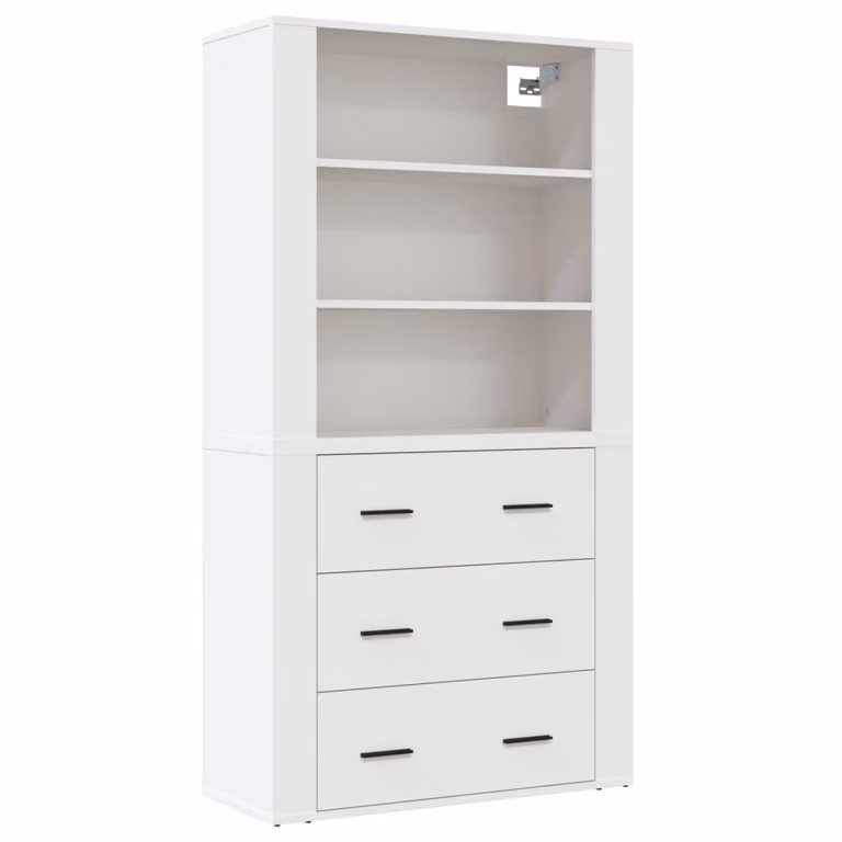 Credenza Bianca in Legno Multistrato
