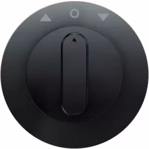 Berker 1080204500, Nero, Termoplastica, Senza viti, Berker, Lucido, R.1/R.3