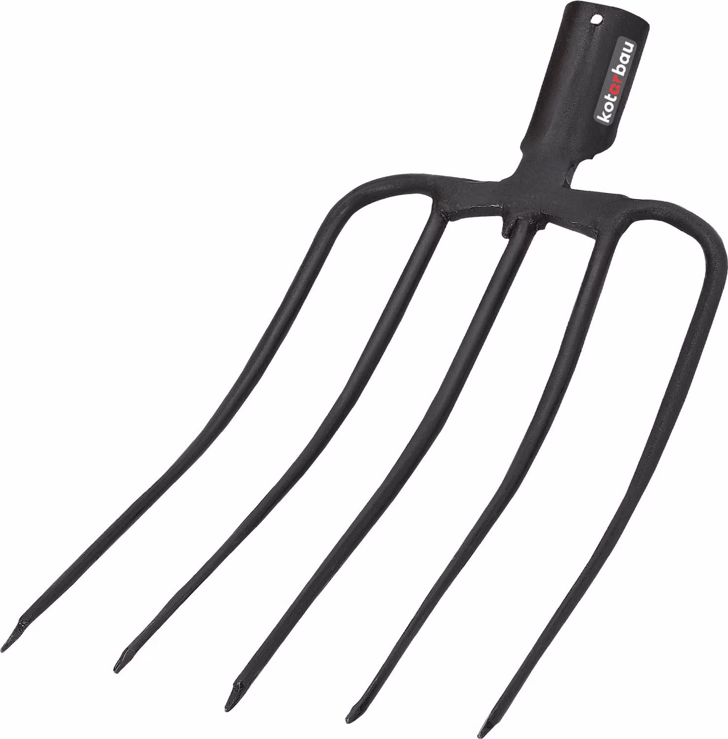 KOTARBAU® Forca a 5 rebbi forca da letame forca da giardino forca da letame forca da giardino forca da vangatura forca da giardino forca a filo per giardino e agricoltura