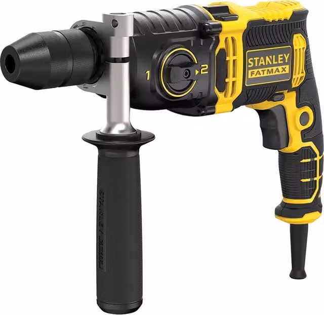 Trapano a percussione IPERBRIKO Fmeh850K-Qs da 850 W, colore giallo