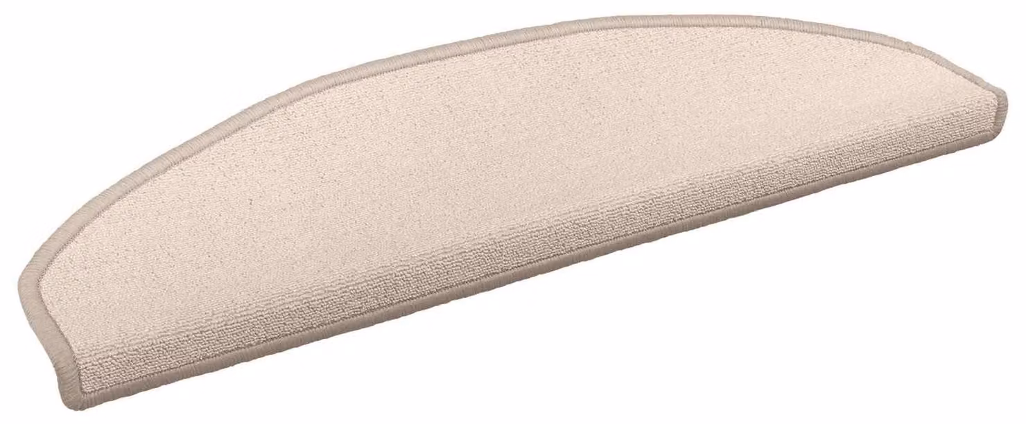 Tappetini per scale autoadesivi Semicircolare 15 pcs Tortora