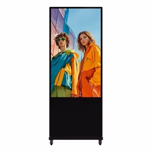 Totem Digitale Hikvision 55 pollici 4K UHD Touch con Android 13, 4GB RAM e 32GB Storage, Nero, DS-D6055UT-D/S – 2