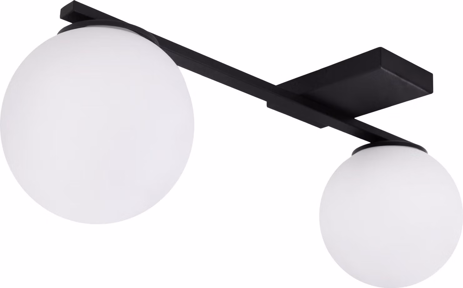 Lampada da soffitto Alta bianca a 2 luci E14