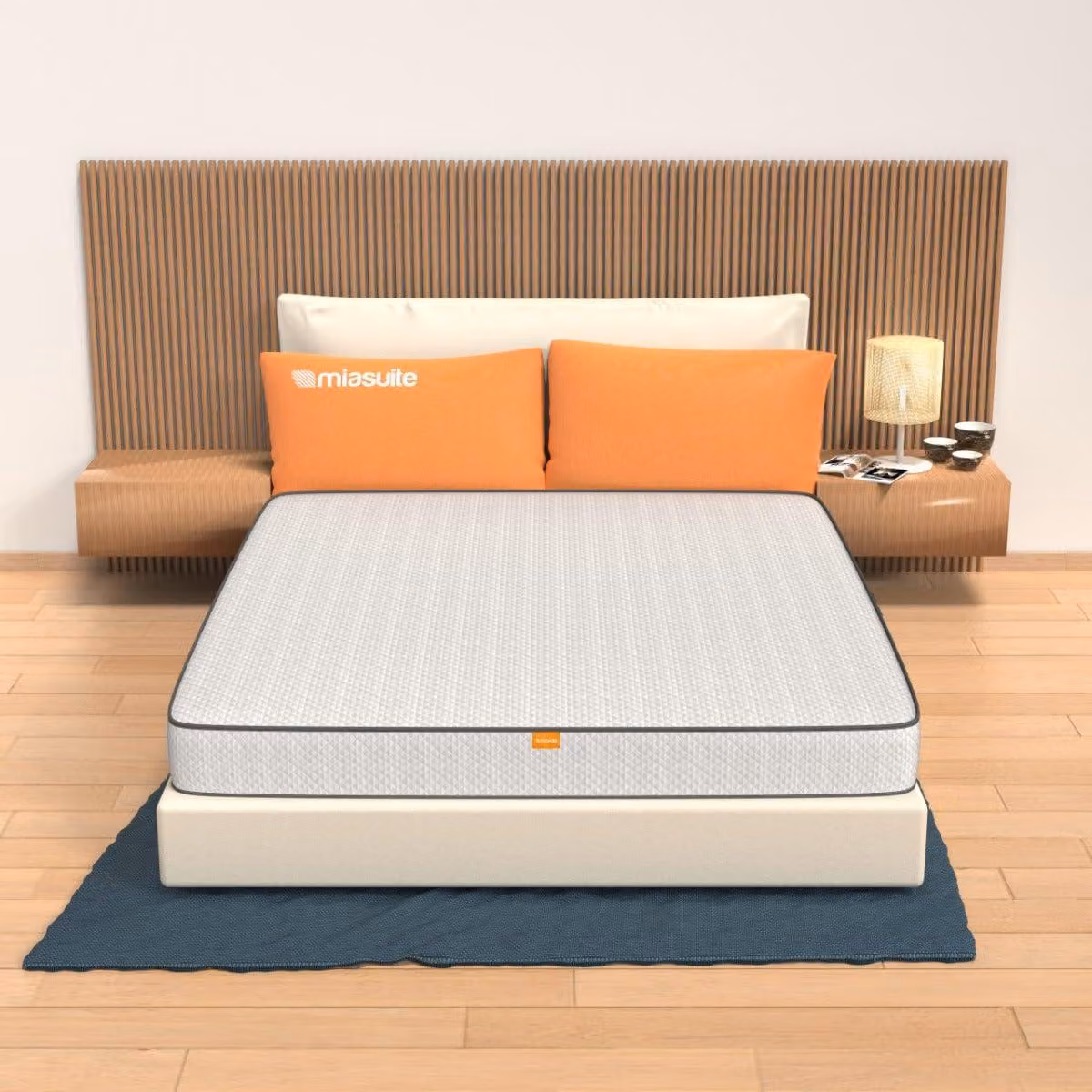 Materasso in memory foam, dimensioni 80x190 cm, altezza 15 cm, ortopedico, adatto per letti a scomparsa