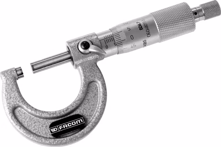 Facom Reibungsmikrometer 1/100 mm 0 - 25 mm