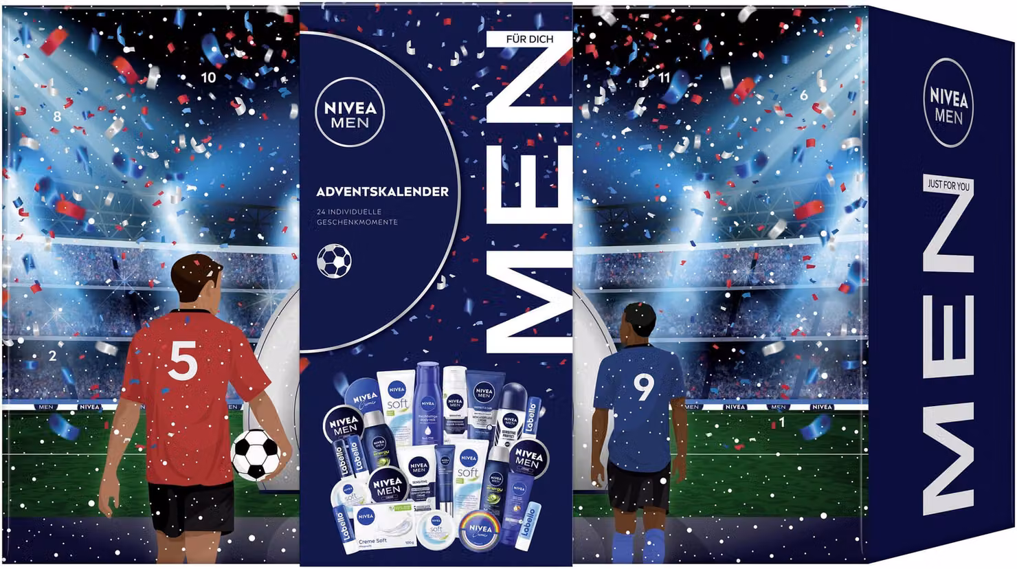 Calendario dell'Avvento NIVEA MEN 2024 con 24 sorprese per coccolarsi