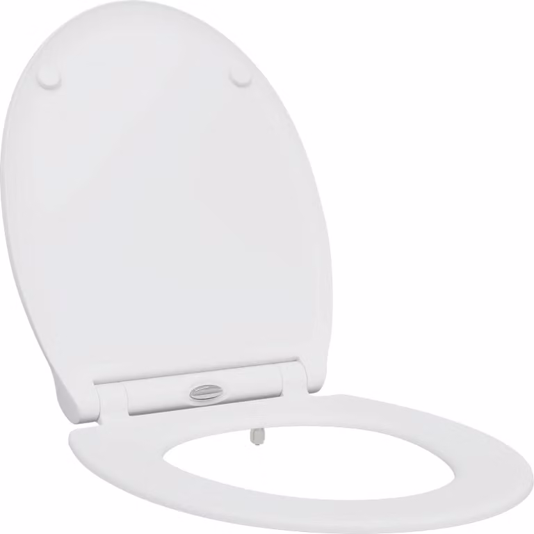 Sedile del WC Bianco 47 x 37,5 x 3,8 cm Duroplast