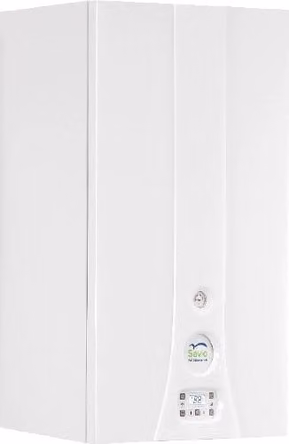 Caldaia a condensazione Savio InoxDens 28s Low NOx in acciaio inox con kit scarico fumi metano colore bianco L/P/H: 70 x 40 x 30 cm
