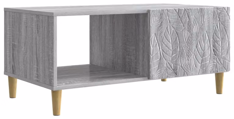 Tavolino da salotto Sonoma grigio 90 x 50 x 40 cm