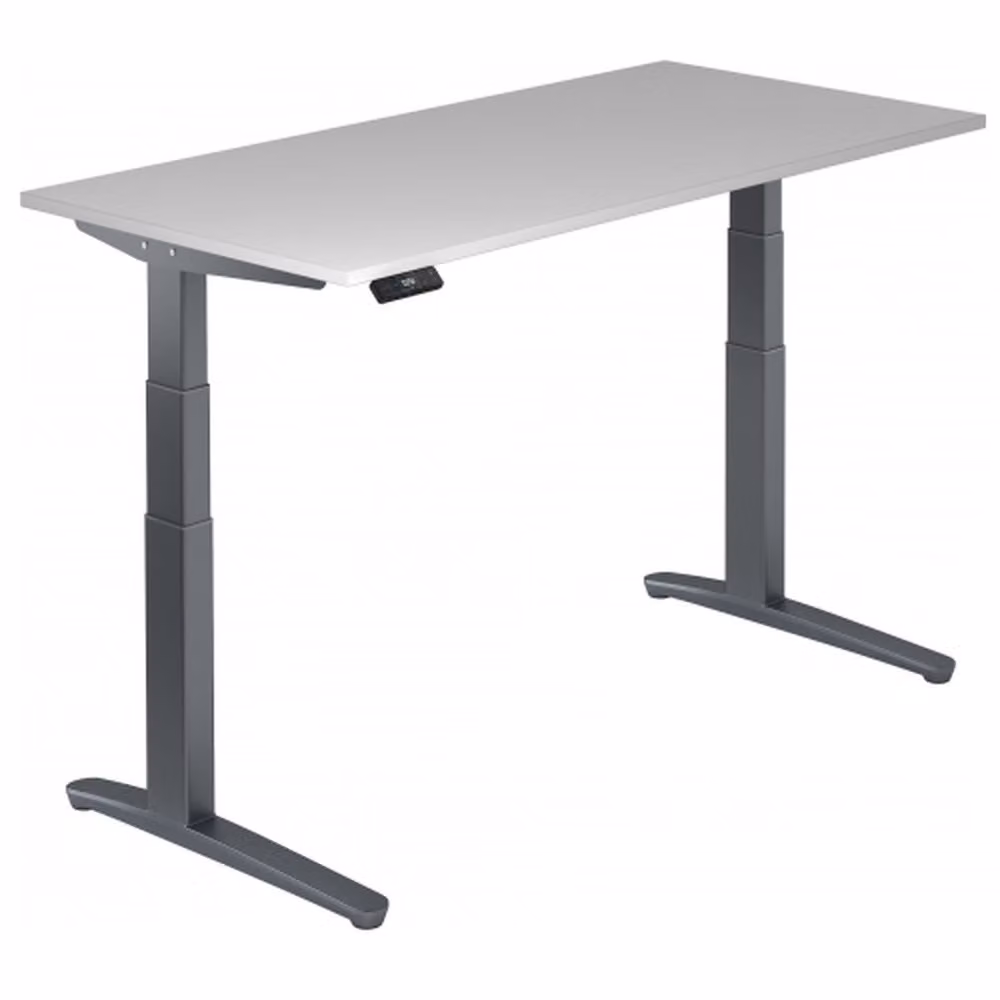 XBHM 16 GG - Grigio 160 x 80, regolabile elettricamente in altezza