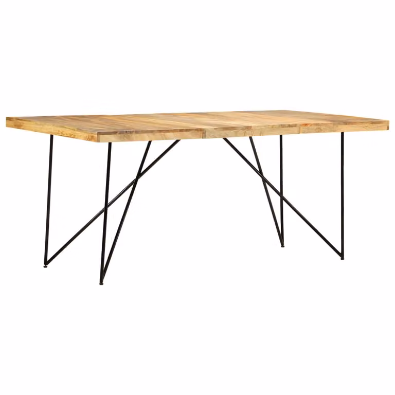 Maison Exclusive - Tavolo da pranzo 180×90×76 cm in legno massello di mango
