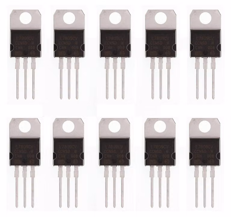 Regolatore di tensione L7809, 10V, 1,5A, confezione da 10 pezzi