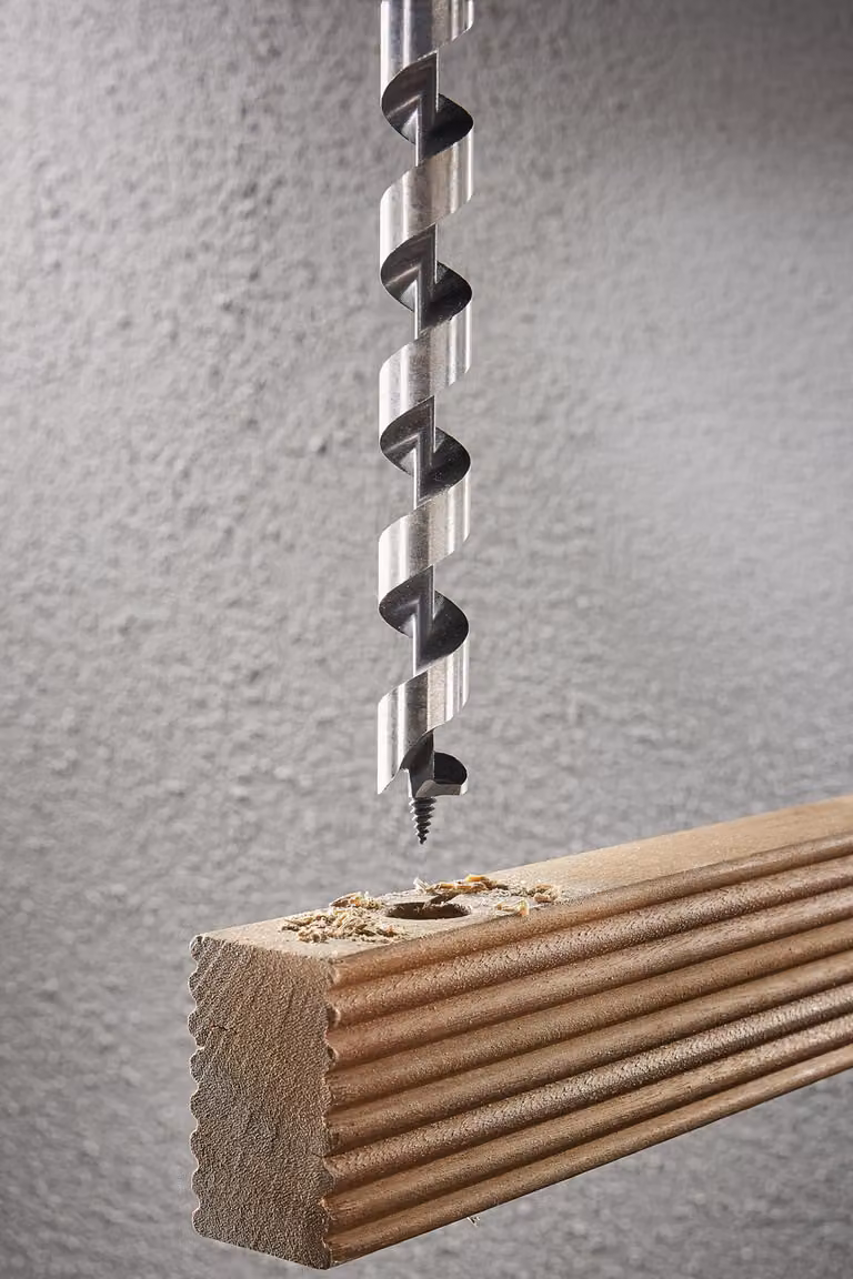 Wolfcraft Wolfcraft Punta per legno a forma di serpente Standard Ø 22 mm d.400 mm 7676010